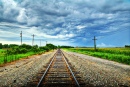 Railroad Crossing, Lawrence, Kansas