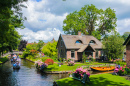 Canals of Giethoorn, The Netherlands