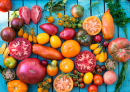 Colorful Organic Tomatoes